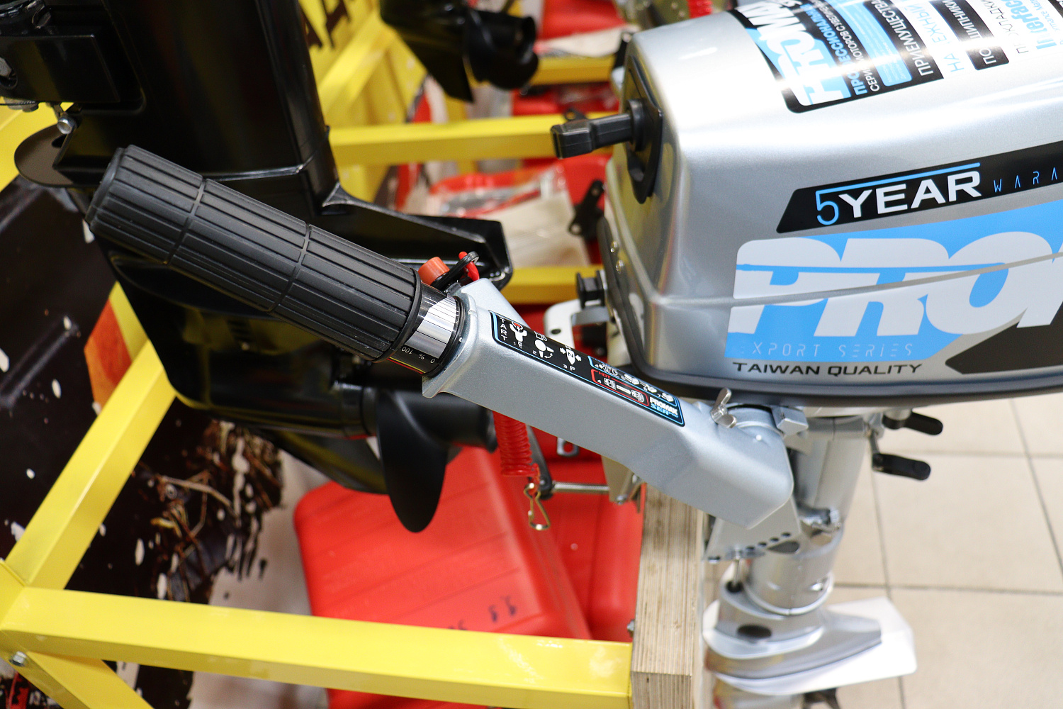 Лодочный мотор PROMAX SP5FHS (внешний бак 12 л) в Орске