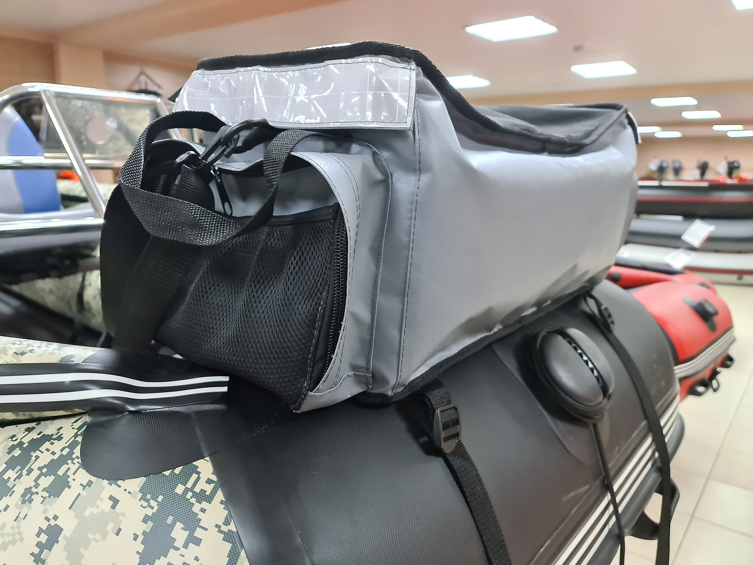 СУМКА ЛЮКС НА БАЛЛОН ДЛЯ ЛОДОК ПВХ 50Х25Х25 СМ в Орске