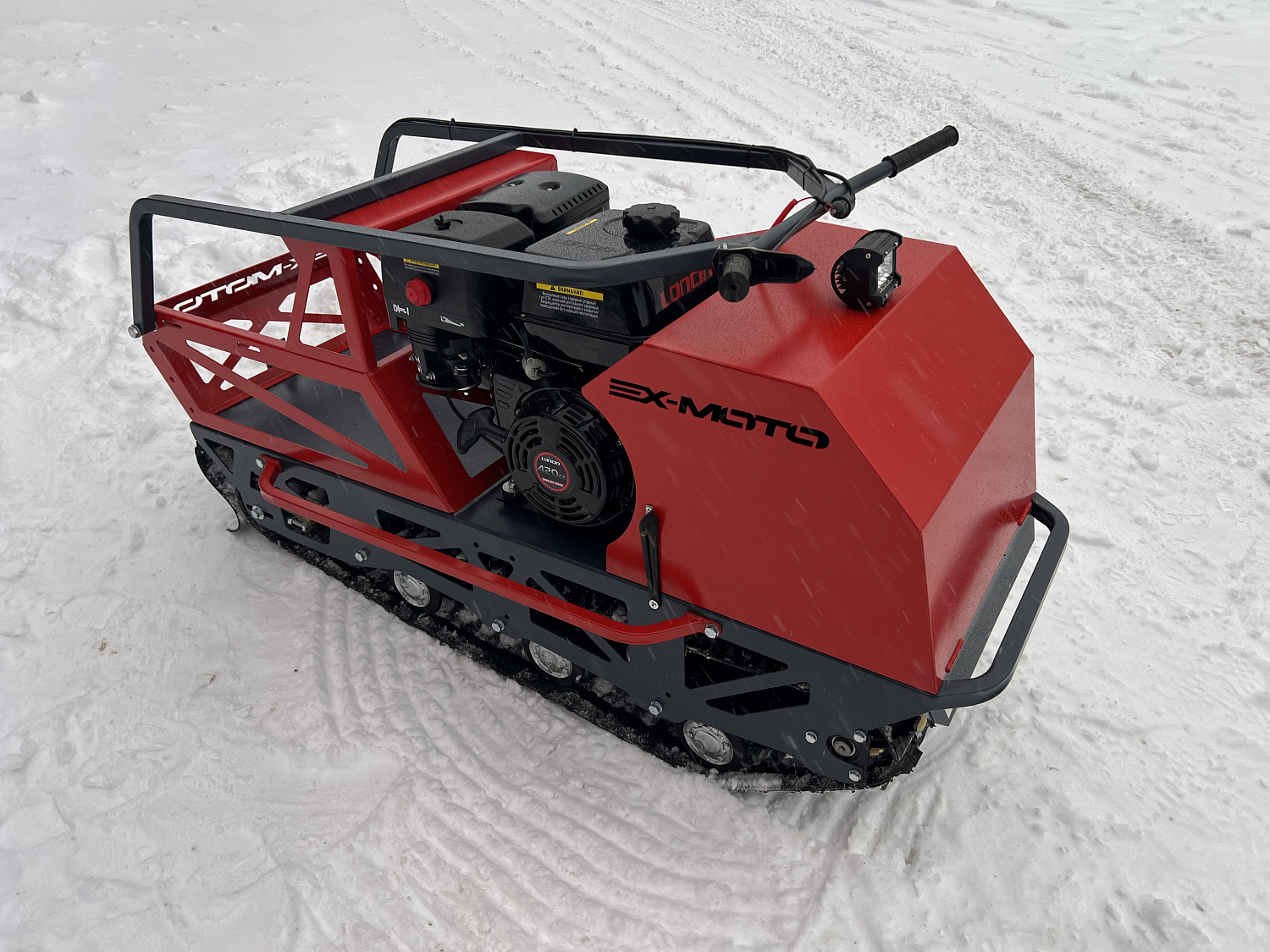 Мотобуксировщик EX-MOTO SNOWDOG S500 15л.с в Орске