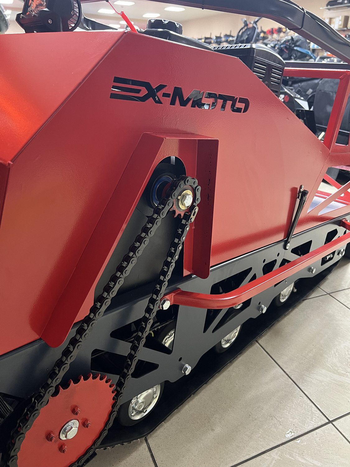 Мотобуксировщик EX-MOTO SNOWDOG S500 15л.с в Орске