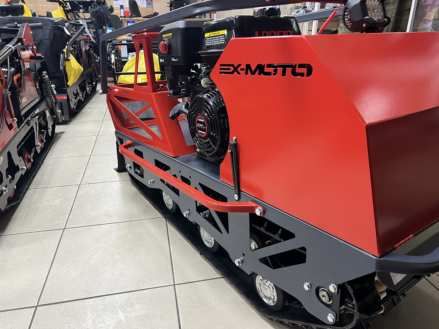 Мотобуксировщик EX-MOTO SNOWDOG S500 15л.с в Орске