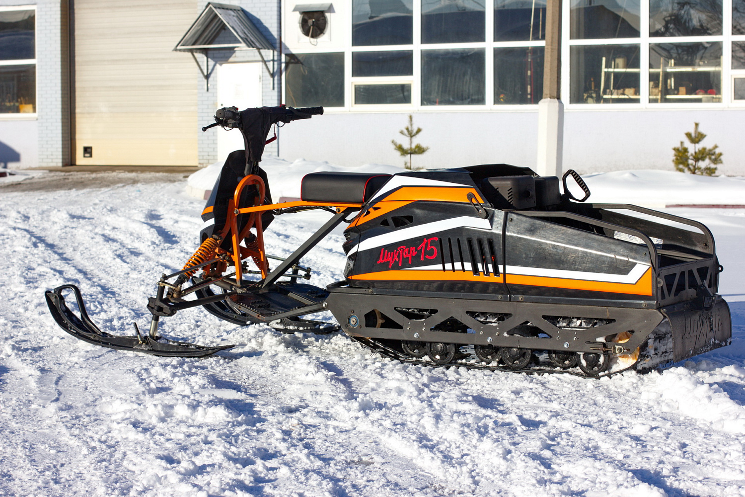 Мотобуксировщик IRBIS Мухтар 15 с лыжным модулем в комплекте в Орске