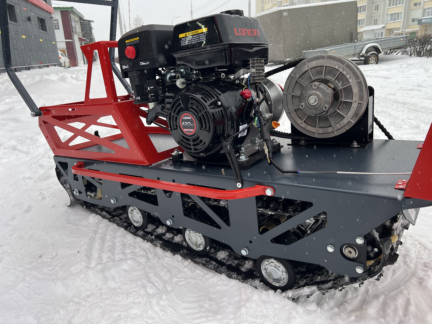 Мотобуксировщик EX-MOTO SNOWDOG S500 15л.с в Орске