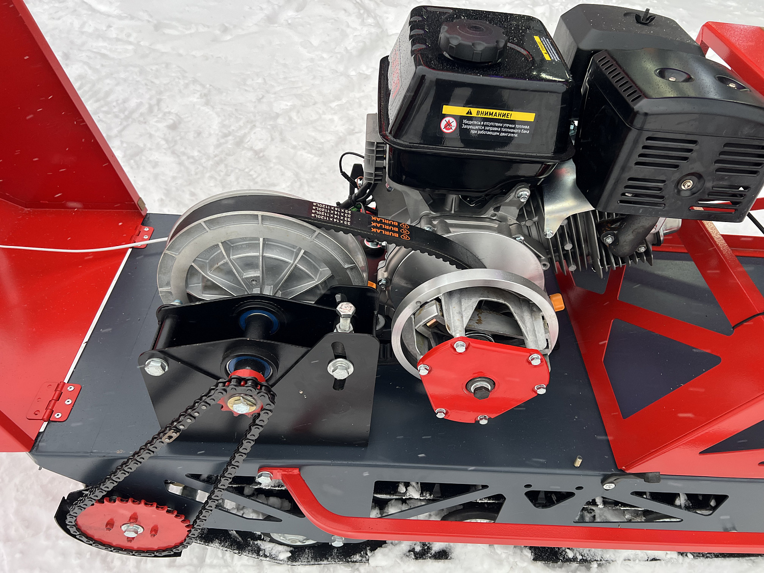 Мотобуксировщик EX-MOTO SNOWDOG S500 15л.с в Орске