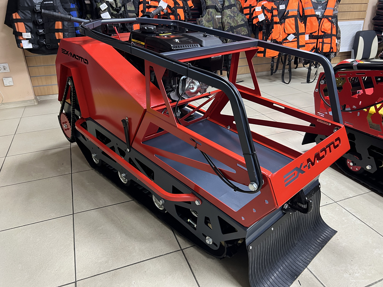 Мотобуксировщик EX-MOTO SNOWDOG S500 15л.с в Орске