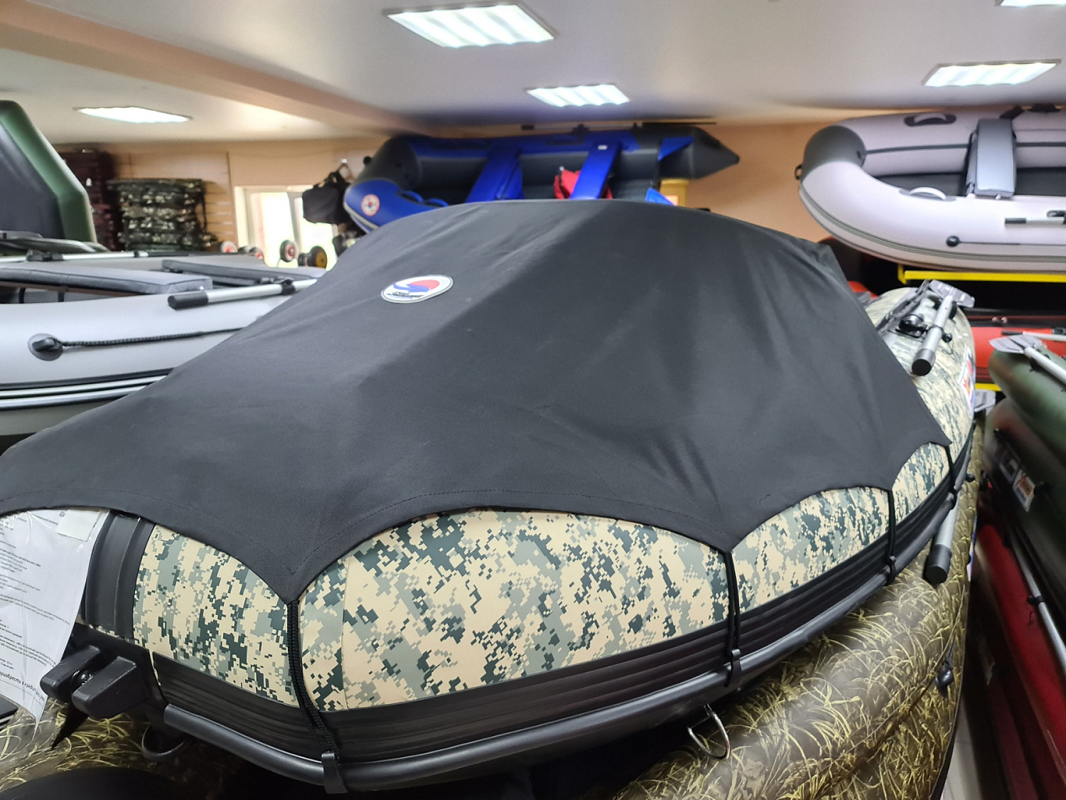 КОМПЛЕКТ НОСОВОГО ТЕНТА К ЛОДКЕ SMARINE SDP MAX 360 ЧЕРНЫЙ в Орске