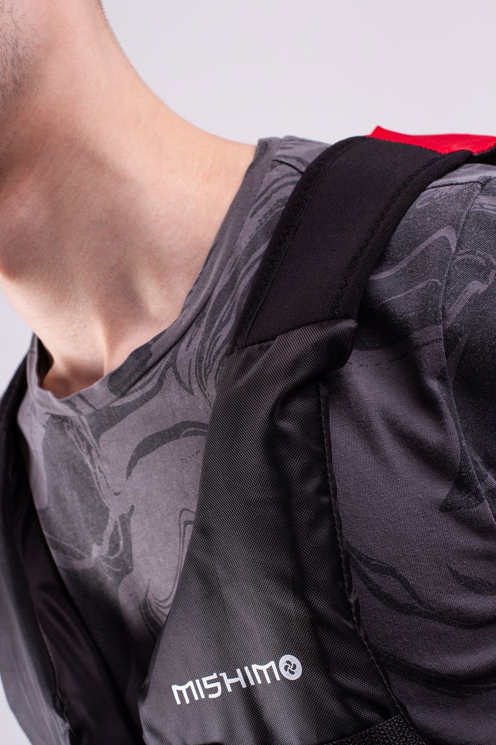 Жилет спасательный MISHIMO PRO Премиум качества Черно-красный в Орске